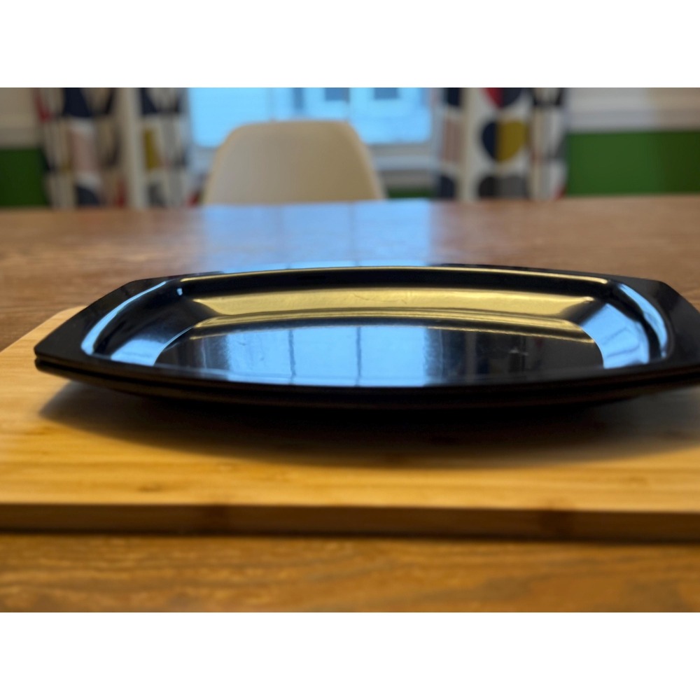 Nordic Ware Platter Holders  ONLY Steak/Fajita Server Plate Vintage Set Of 2